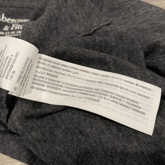 Men's Abercrombie & Fitch Tee Size XS - Picture 4 of 4